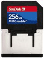  SanDisk MMCmobile dual voltage 256MB