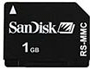  SanDisk RS-MMC 1GB