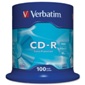 Компакт-диск 43411 Verbatim CD-R, 100pk диск Extra Ptotection 700MB 52X