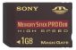 Sony Memory Stick Duo Pro (MSX-M1GNX) 1 GB (+ адаптер)
