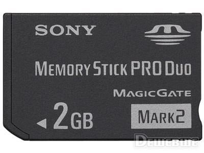 Фото Sony Mark2 Memory Stick Pro Duo (MSMT2GN)