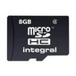 Integral MicroSDHC (class 4) 8GB + SD adapter