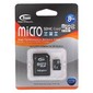 Team microSDHC 8Gb Class 4 + adapter (TG008G0MC24A)