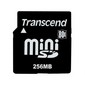  Transcend mini-SD Card 256 MB (80X)
