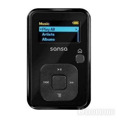 Фото SanDisk Sansa Clip+ 2Gb Black (SDMX18-002G-E46K)