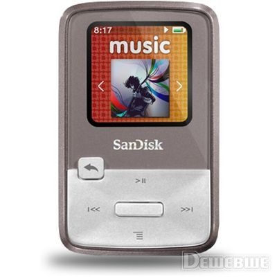Фото SanDisk Sansa Clip Zip 4GB Grey (SDMX22-004G-E46G)