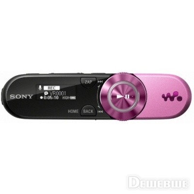 Фото Sony NWZ-B153F 4Gb Pink + tuner
