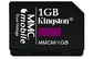 MMC, RS-MMC Kingston Dual Voltage MMC Mobile 1Gb (MMCM/1GB)