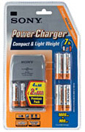 Sony Power Charger + 4AA 1800 + 2AAA 900