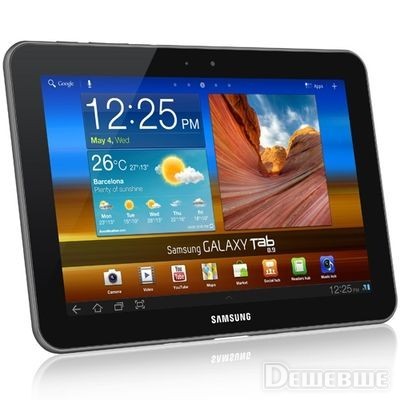 Фото Samsung GT-P7300 Galaxy Tab 8.9 16 ГБ Soft Black