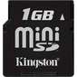  Kingston miniSD 1Gb + SD adapter