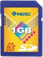  Pretec SD 60x 1GB