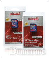  1GB TakeMS Hyper Speed SD Card "Photo Edition" (12 MB/s) MS1024SDC-SD5R-P