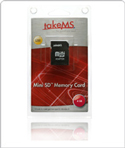  4GB TakeMS Mini SD Memory Card (MS4096SDC-SD1R)