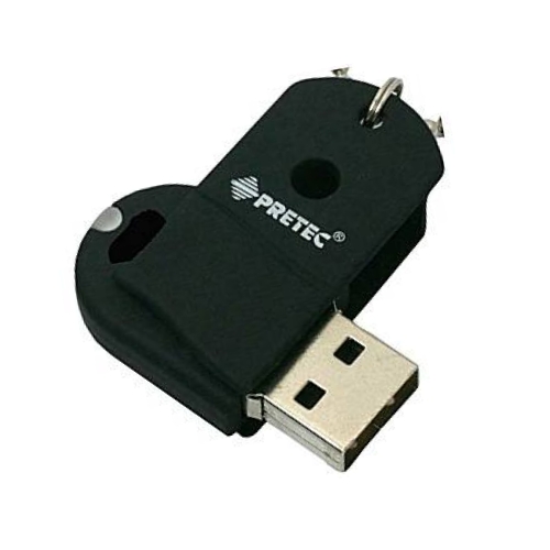  Pretec i-Disk 16Gb Wave Black USB2.0 (W2U16G)